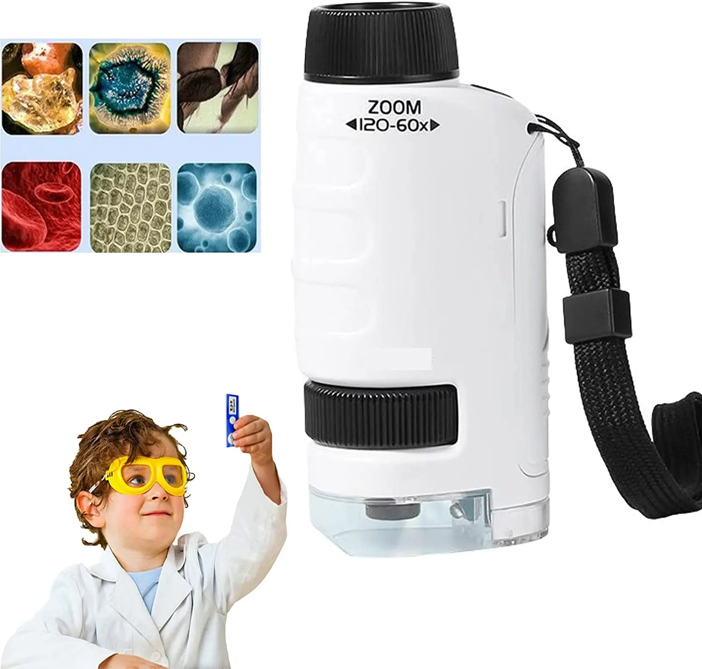 Kids Science Adventure Microscope Kit