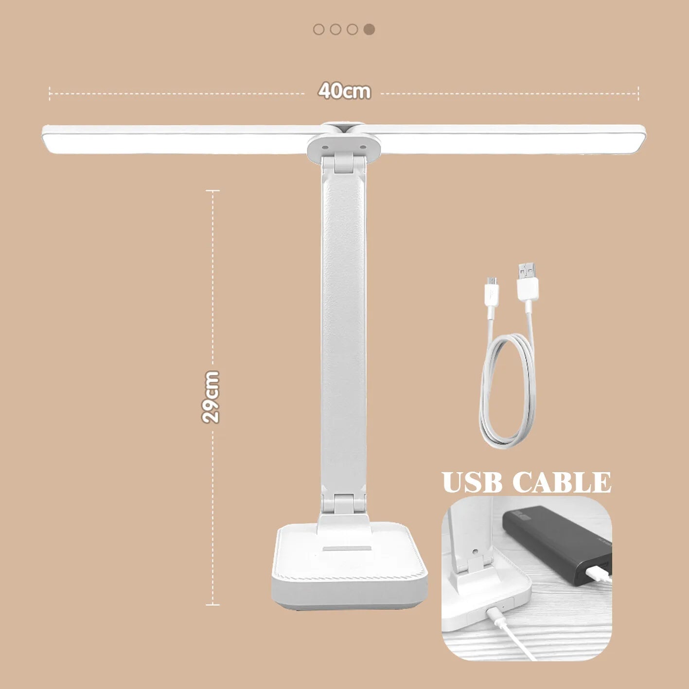 BrightFold LED Desk Lamp
